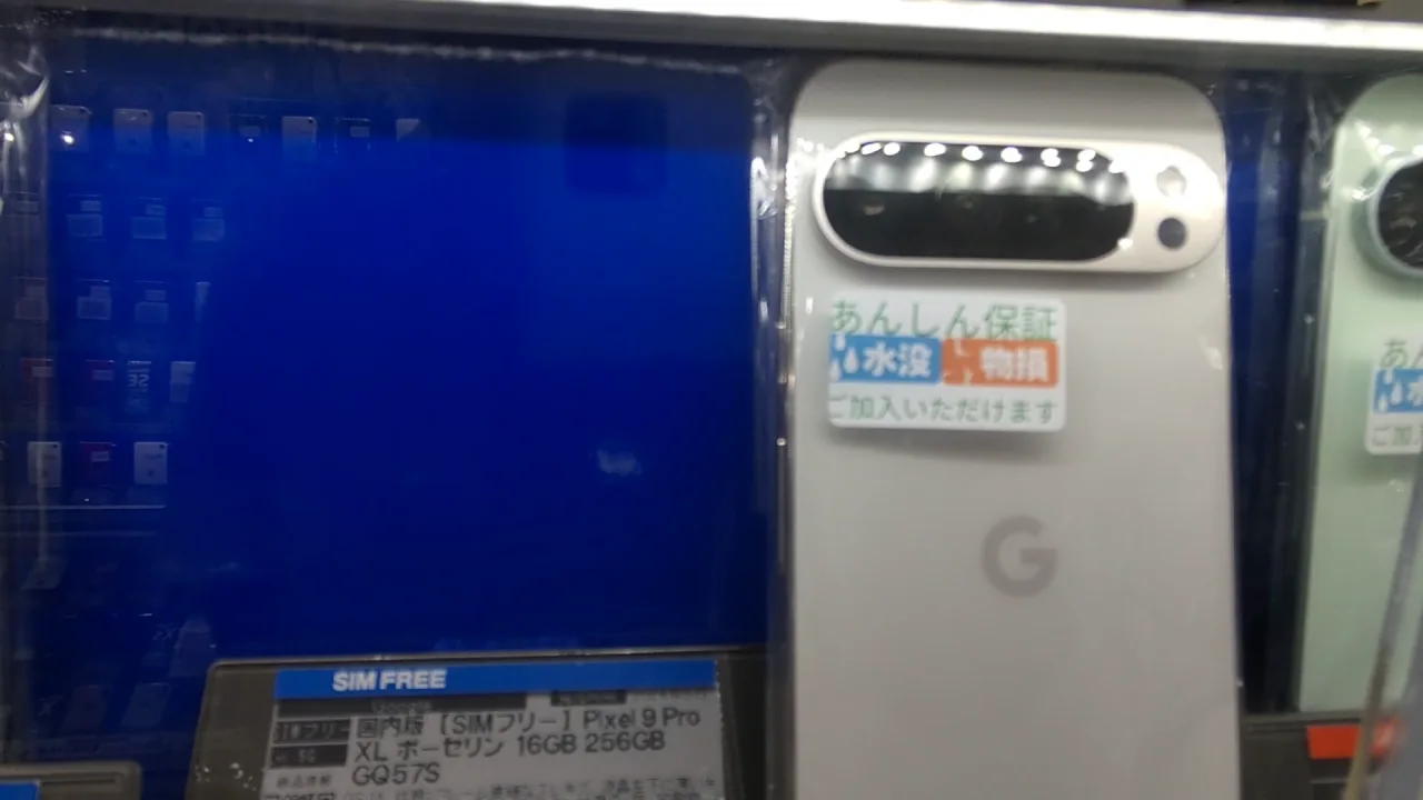 ビックカメラ浜松店で撮影したPixel 9 Pro XLの動画サムネイル