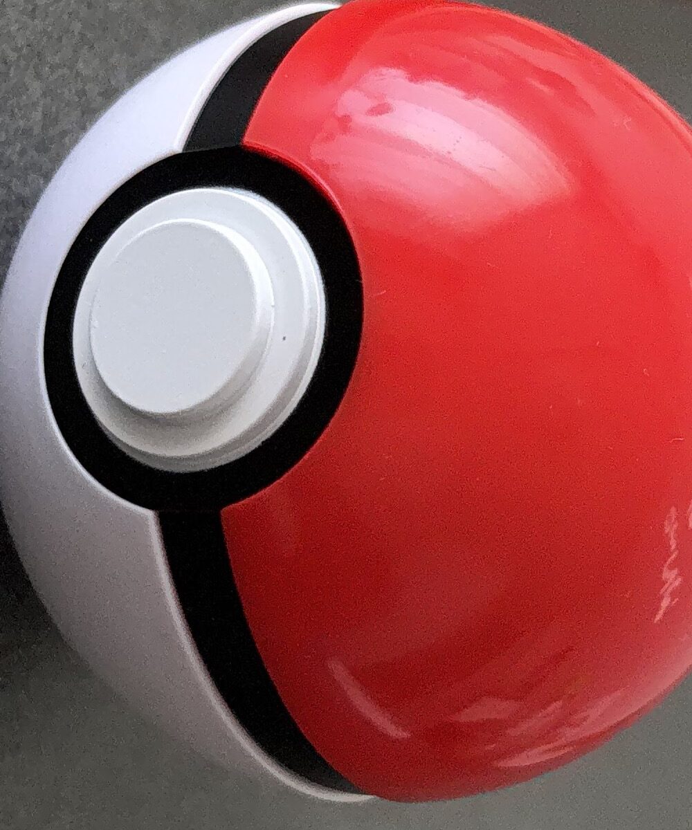 iPhone 17の1倍カメラで撮影したモンスターボール